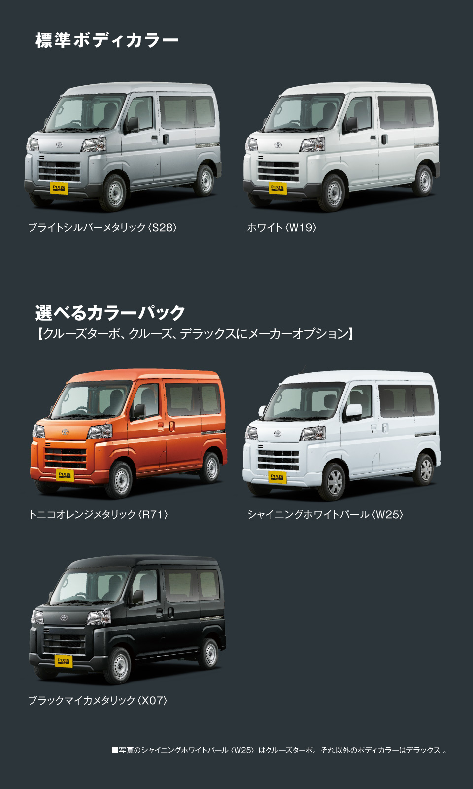 ピクシス バン／ピクシス トラック | トヨタ自動車株式会社 公式