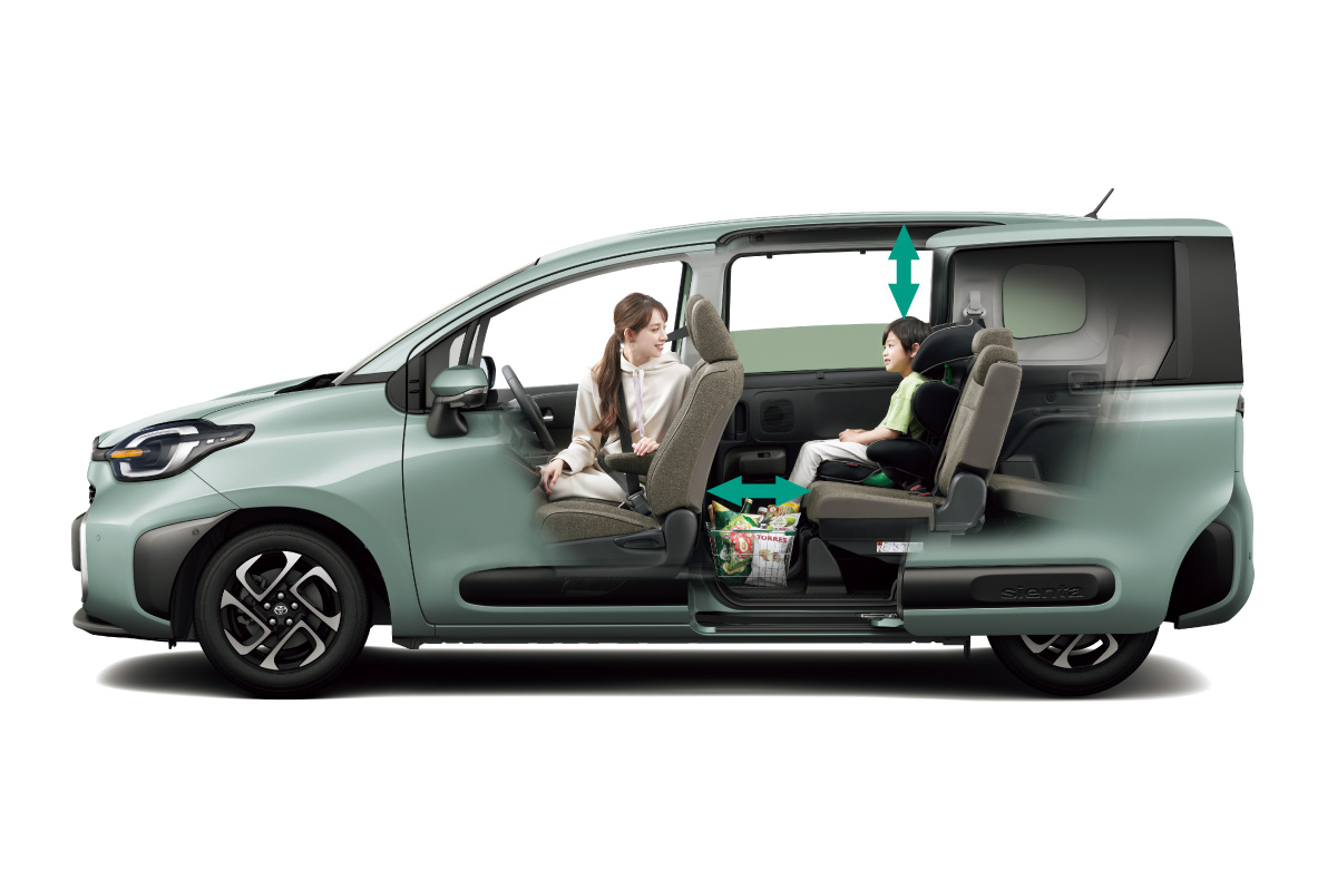 なっら シエンタ2/2 シエンタ | 室内空間 | 山形トヨタ